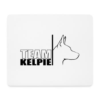 TEAM Kelpie Hunde Hund Hütehunde Wilsigns - Mousepad (Querformat) - Weiß - Vorne