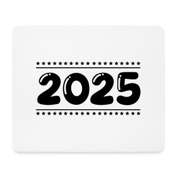 2025 - Tapis de souris (format paysage) - blanc - Devant