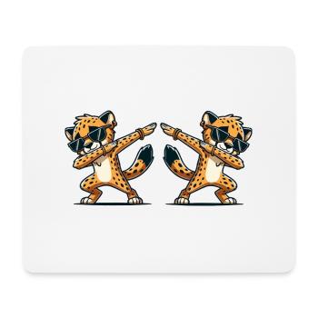 Gepard DAB Comic 2 - Mouse Pad (horizontal) - white - Front