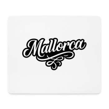 Mallorca lettering - Mouse Pad (horizontal) - white - Front