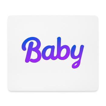 BÉBÉ COOL - Tapis de souris (format paysage) - blanc - Devant