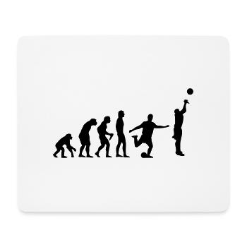 Basket-ball Evolution Basketball Basket - Tapis de souris (format paysage) - blanc - Devant