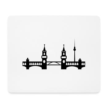 Berlin - Mousepad (Querformat) - Weiß - Vorne