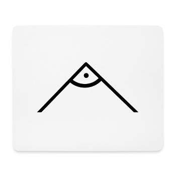 right angel - Mouse Pad (horizontal) - white - Front