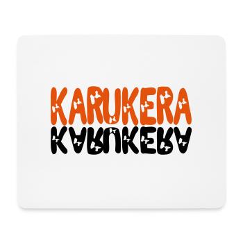 karukera shadow map - Tapis de souris (format paysage) - blanc - Devant