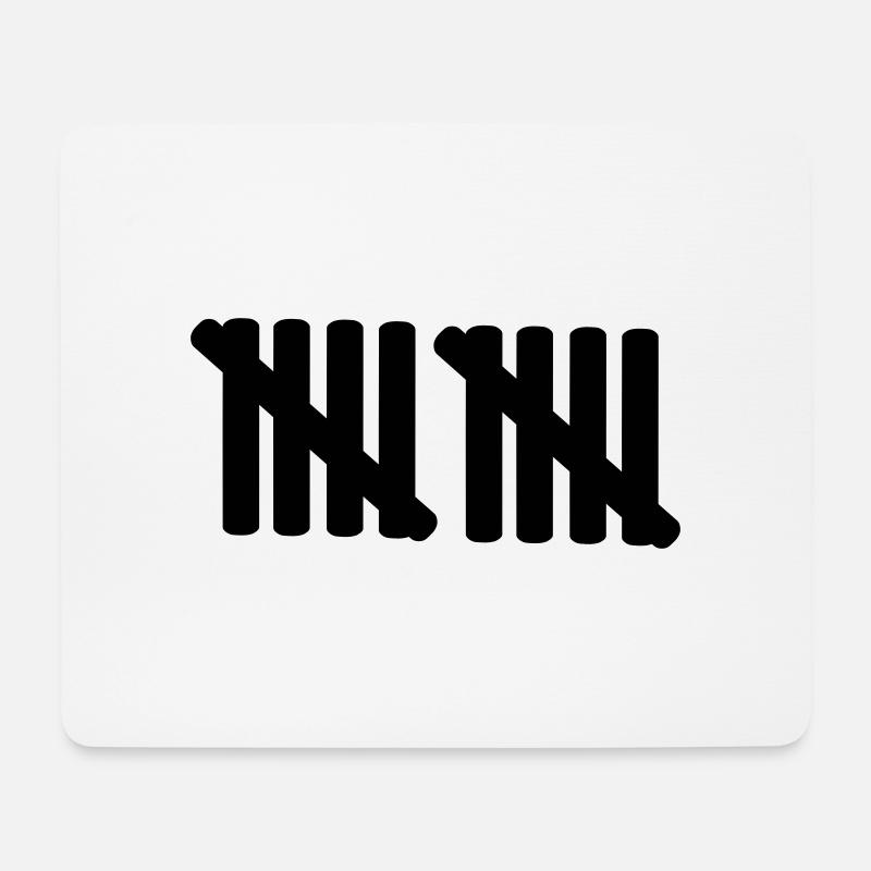 10 Geburtstag - Mousepad (Querformat) - Weiß