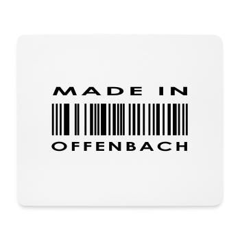 offenbach ville - Tapis de souris (format paysage) - blanc - Devant