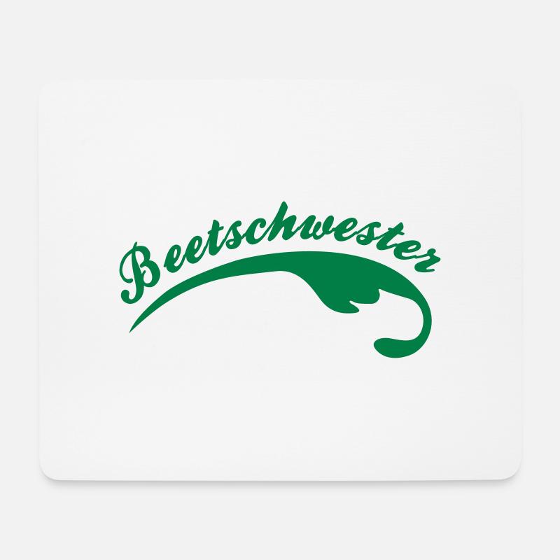 Garten - Mousepad (Querformat) - Weiß