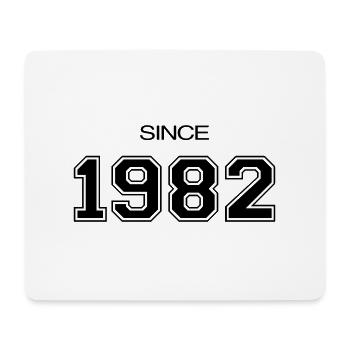 cadeau d'anniversaire 1982 - Tapis de souris (format paysage) - blanc - Devant