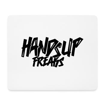 Hands Up Freaks - Mousepad (Querformat) - Weiß - Vorne