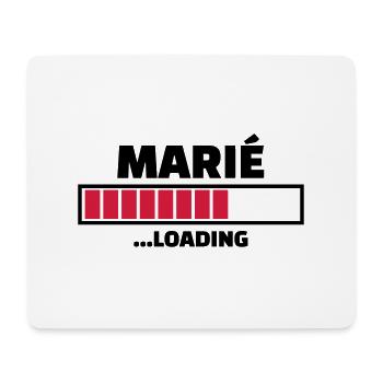 marié ...loading - Tapis de souris (format paysage) - blanc - Devant