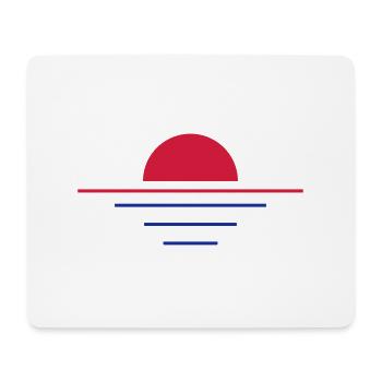 Sunset - Mouse Pad (horizontal) - white - Front