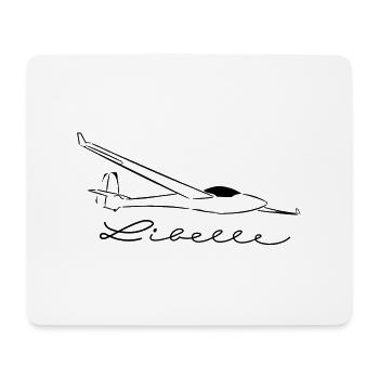 standard libelle winglets - Mousepad (Querformat) - Weiß - Vorne