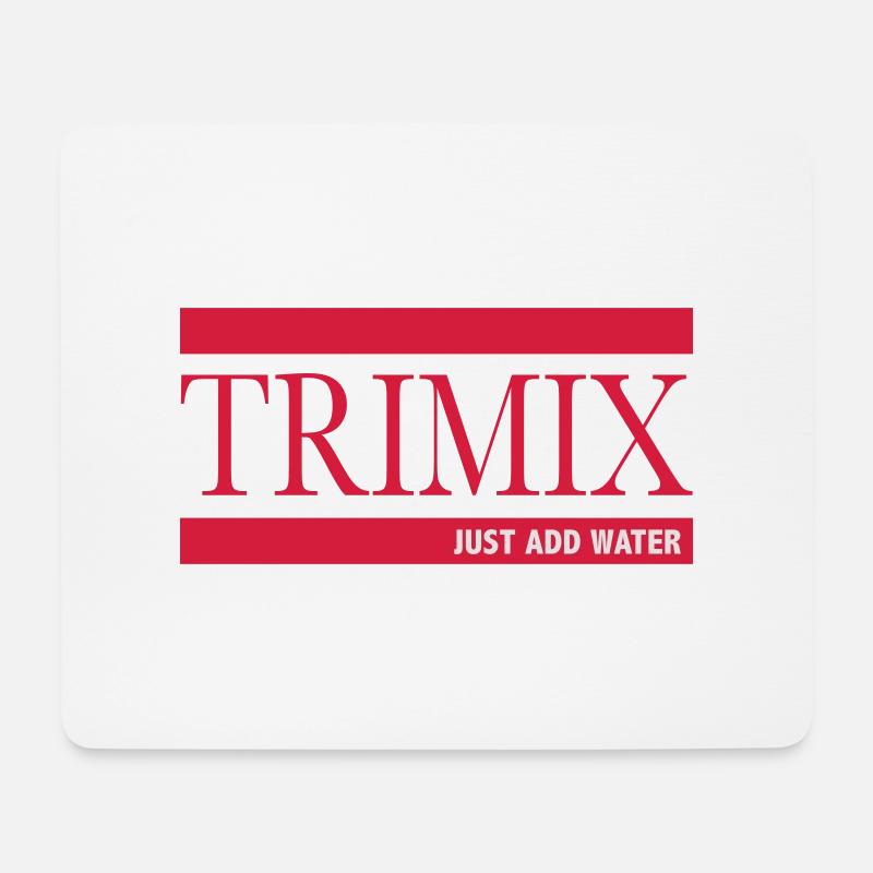 trimix_jaw - Mousepad (Querformat) - Weiß