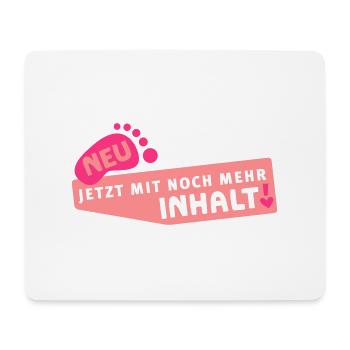 Enceinte - Plus de contenu - Tapis de souris (format paysage) - blanc - Devant