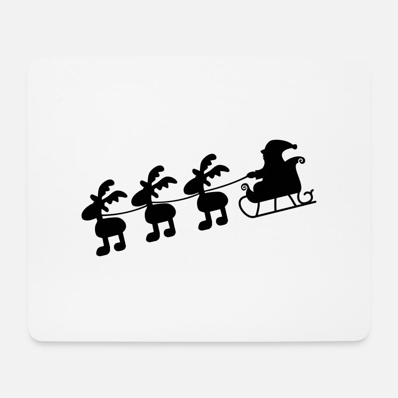 Weihnachten - Mousepad (Querformat) - Weiß