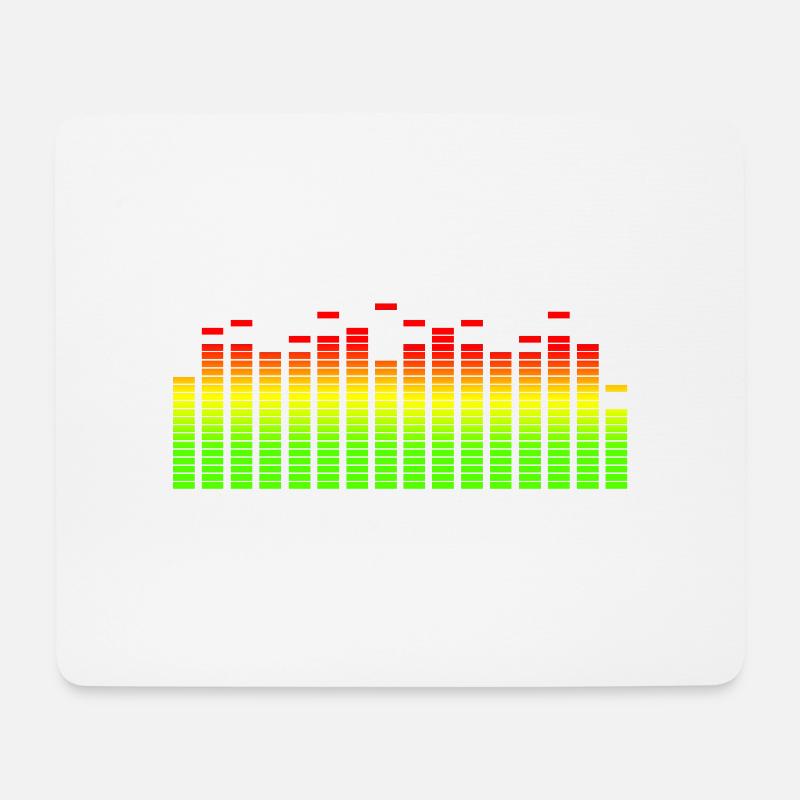 EQUALIZER - Mouse Pad (horizontal) - white