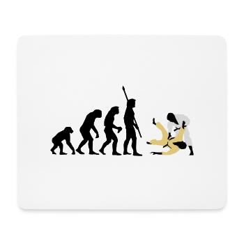 evolution_judo_a_3c - Mousepad (Querformat) - Weiß - Vorne