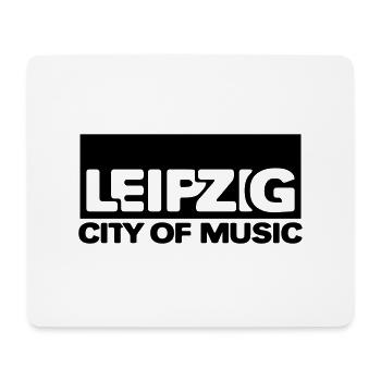 Leipzig - City Of Music - Mousepad (Querformat) - Weiß - Vorne