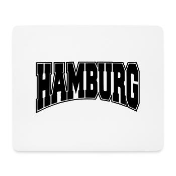 Hamburg College - Mousepad (Querformat) - Weiß - Vorne