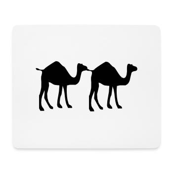 Camel - Mousepad (Querformat) - Weiß - Vorne