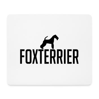 Rugueux FOXTERRIER Race chien Chien Wilsigns - Tapis de souris (format paysage) - blanc - Devant