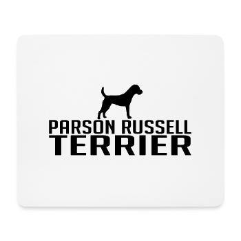 PARSON RUSSELL TERRIER Dog Wilsigns Dogs - Mouse Pad (horizontal) - white - Front