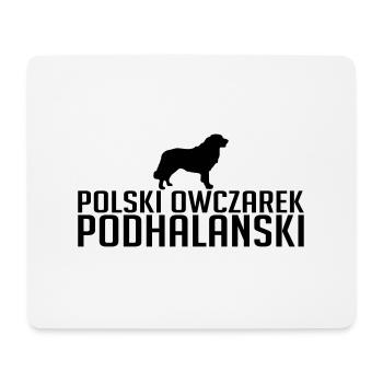 POLSKI OWCZAREK PODHALANSKI Hunde Wilsigns Hund - Mousepad (Querformat) - Weiß - Vorne