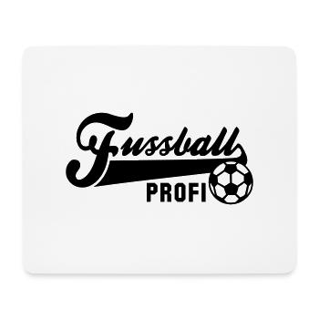Fussball PROFI - Mousepad (Querformat) - Weiß - Vorne