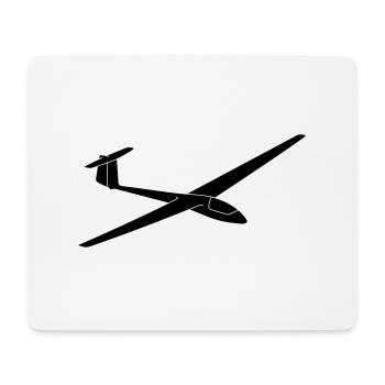 Segelflugzeug Bölkow Phöbus C - Mousepad (Querformat) - Weiß - Vorne