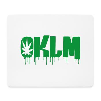 OKLM-Tag - Mousepad (Querformat) - Weiß - Vorne