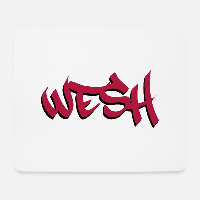 WÄSCHE-Tag - Mousepad (Querformat) - Weiß