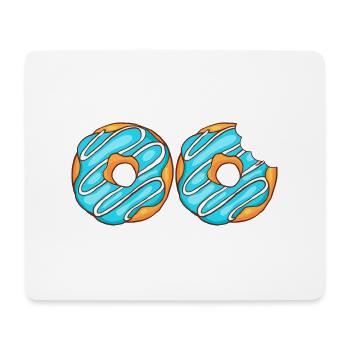 Tartes aux gâteaux confits - Tapis de souris (format paysage) - blanc - Devant