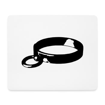 Ring of O. - Slavecollar - Mousepad (Querformat) - Weiß - Vorne
