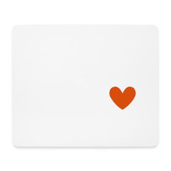 Schlager macht glücklich deutscher Schlager Spruch - Mousepad (Querformat) - Weiß - Vorne