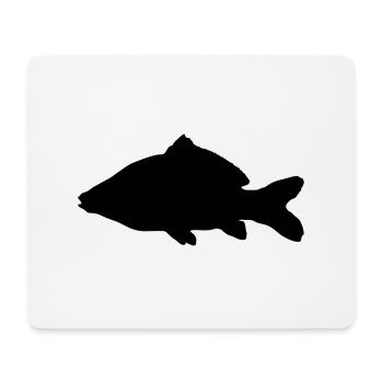 Carp - Mouse Pad (horizontal) - white - Front