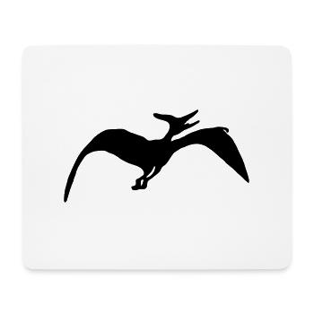Dinosaurier primeval times Urzeit TRex T-Rex Earth - Mousepad (Querformat) - Weiß - Vorne