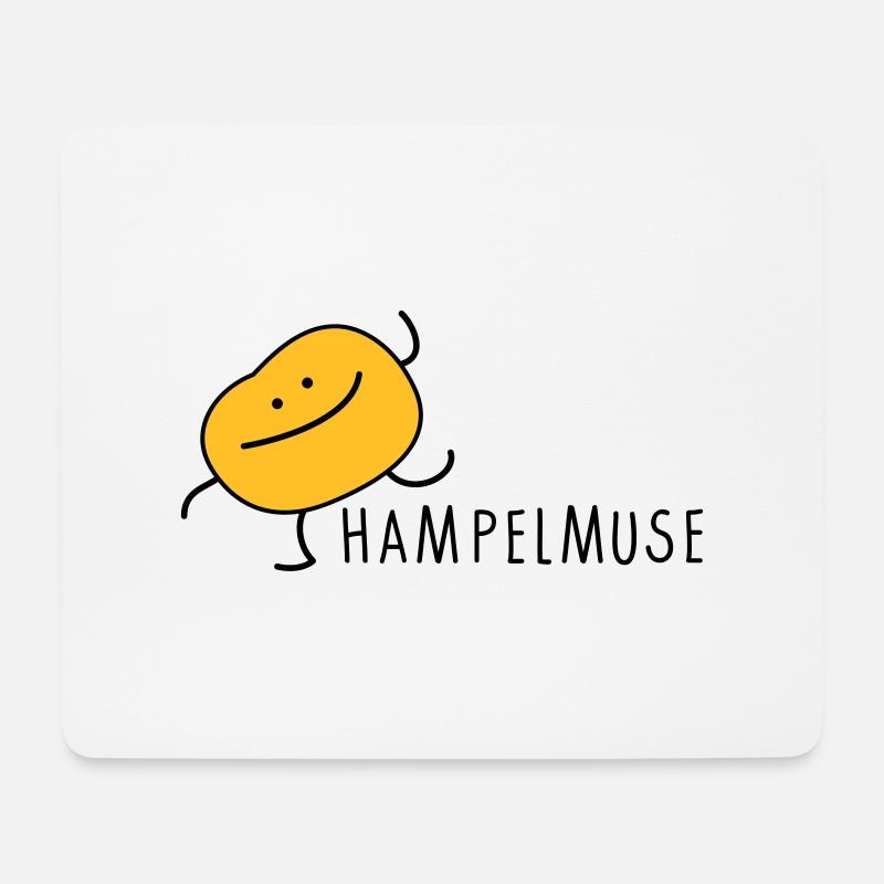 Pampelmuse tanzt - Mousepad (Querformat) - Weiß