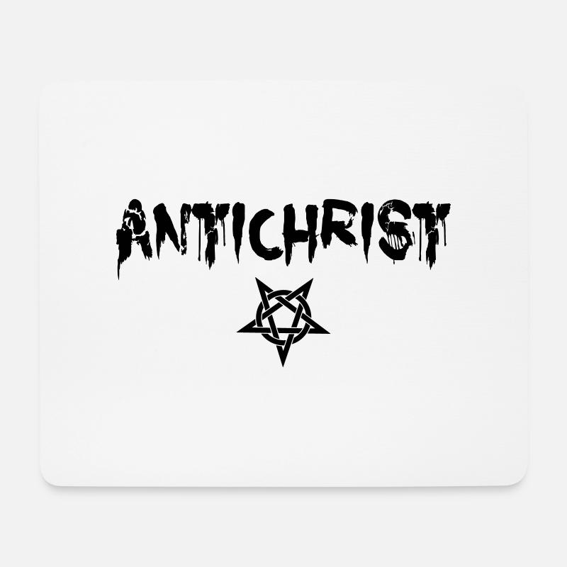 Antichrist - Lucifer - Mousepad (Querformat) - Weiß
