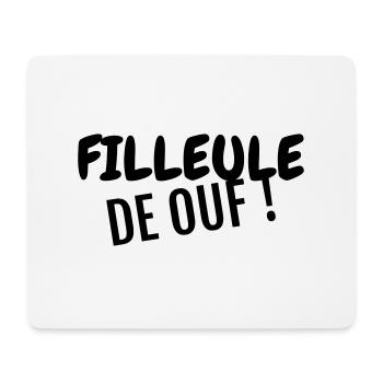 Parrain / Marraine / Filleule / Filleul - Tapis de souris (format paysage) - blanc - Devant