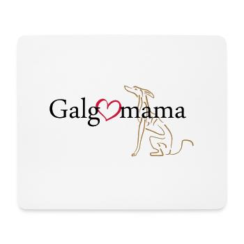 Galgomama - Mousepad (Querformat) - Weiß - Vorne