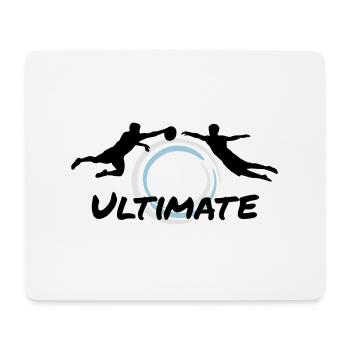 Ultimate Frisbee - Men - Mousepad (Querformat) - Weiß - Vorne
