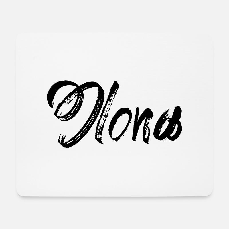 Ilona - Mousepad (Querformat) - Weiß