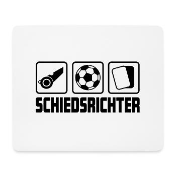 Schiedsrichter - Mousepad (Querformat) - Weiß - Vorne