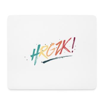 Herrgottzack - Herrgottsack - Sackzement - HRGZK - Mousepad (Querformat) - Weiß - Vorne