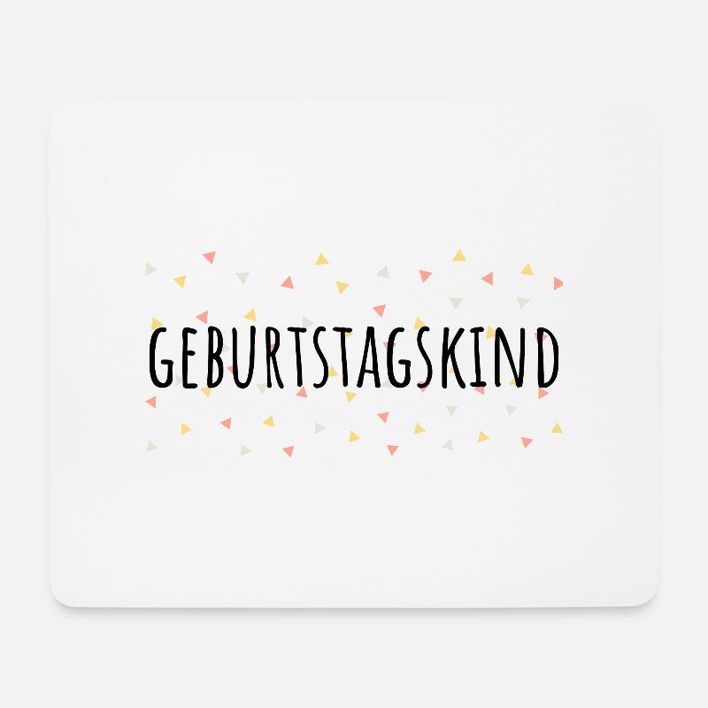 GEBURTSTAGSKIND - Mousepad (Querformat) - Weiß