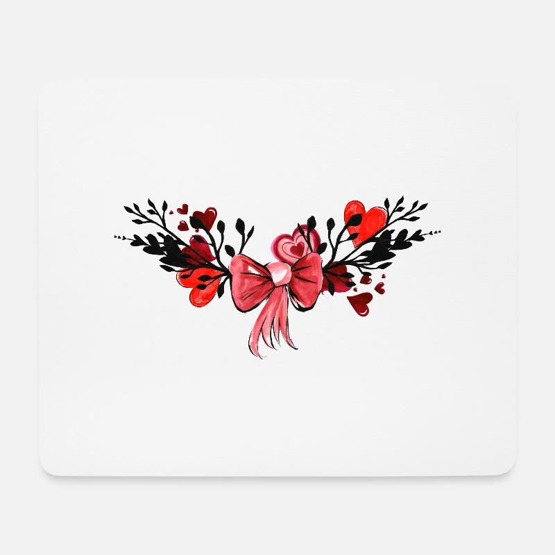 Love - Mouse Pad (horizontal) - white