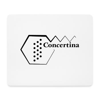 Conci1 3 - Tapis de souris (format paysage) - blanc - Devant