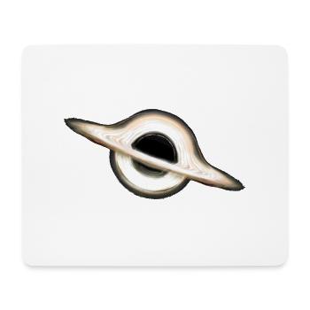 Black Hole - Event Horizon - Mouse Pad (horizontal) - white - Front