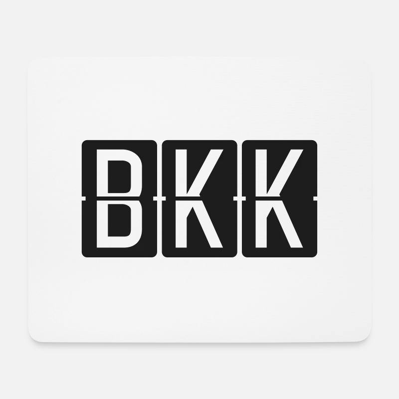 Bangkok - Mousepad (Querformat) - Weiß